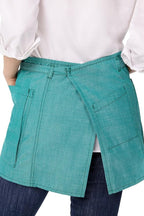 Chef Works Unisex Medford Short Bib Apron