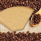 Organic Hemp Reusable Coffee Filter (1, No.4 Flat)