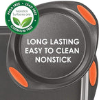 Rachael Ray Bakeware Nonstick Cake Pan With Lid and Cookie Sheet