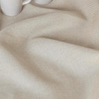 D'Moksha Homes Natural Linen Tablecloth 54 x 72 Inch - 100% Pure Linen Natural Table Cloth for Rectangle Tables - Classic Hemstitch, Machine Washable Tablecloth for Summer, Fall and Halloween